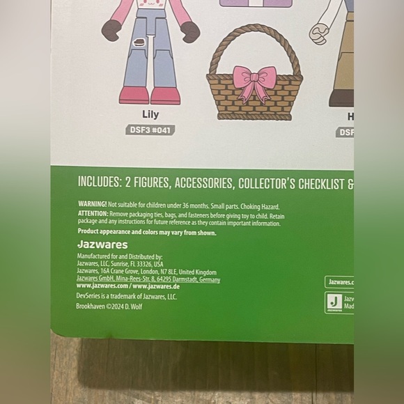 NEW ROBLOX Devseries Brookhaven Spring Surprise 7 Piece Set Exclusive Code Toy - Picture 4 of 4